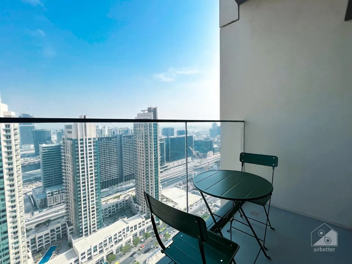 Luxury Burj Royale Modern Apt City View Balcony Dubai Apartment
