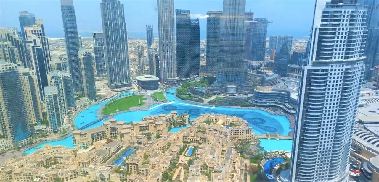 Luxury Burj Royale Modern Apt City View Balcony Dubai Apartment